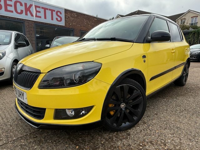 Skoda Fabia Tdi Monte Carlo Hatchback Yellow #2