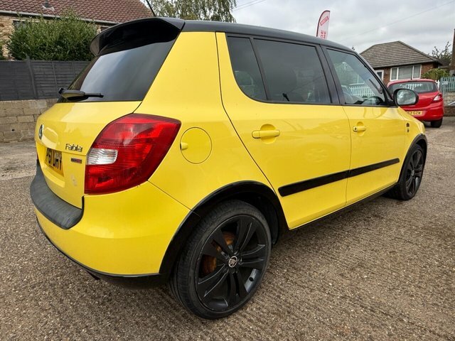 Skoda Fabia Tdi Monte Carlo Hatchback Yellow #6