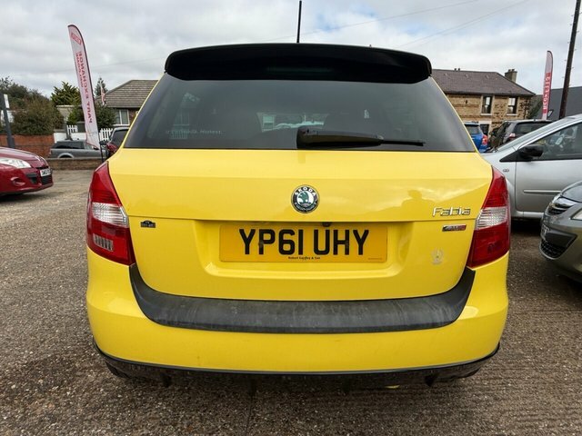 Skoda Fabia Tdi Monte Carlo Hatchback Yellow #5