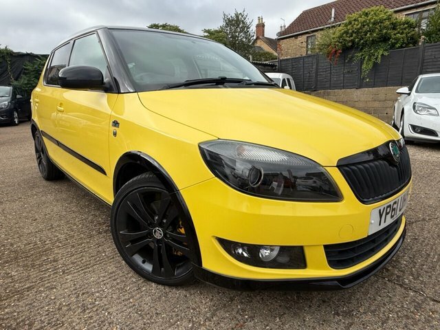 Skoda Fabia Tdi Monte Carlo Hatchback Yellow