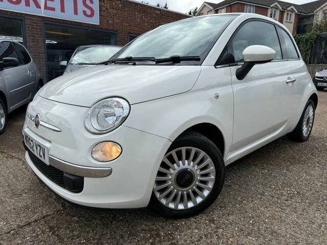 Fiat 500 Lounge Hatchback White #3