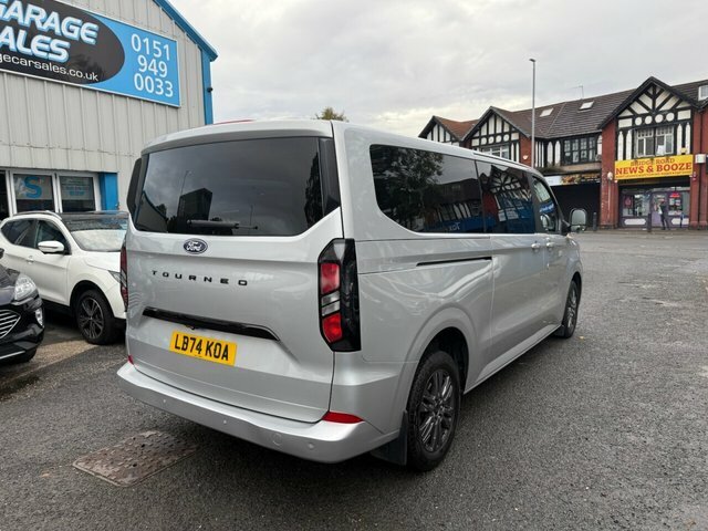 Ford Tourneo Custom 2024 2.0 320 Ecoblue Titanium Minibus Double Cab 5 Silver #3