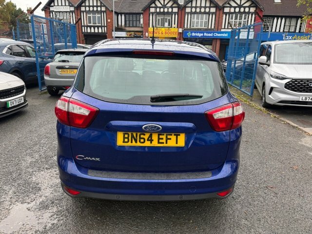Ford C-Max 2014 1.6 Zetec Mpv Euro 5 105 P Blue #4