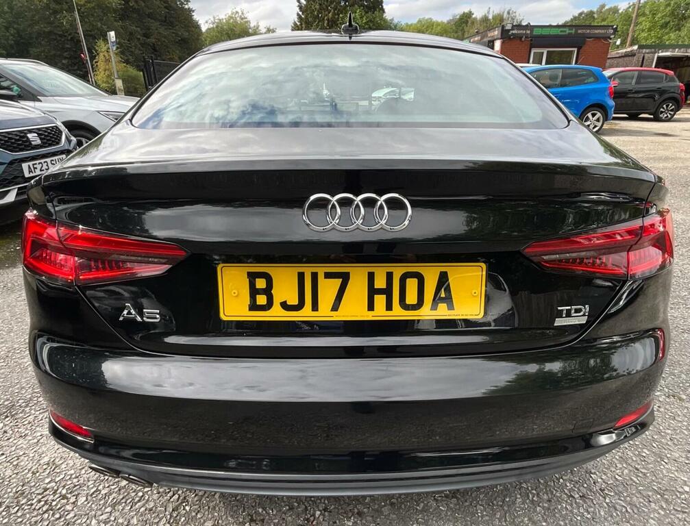 Audi A5 2.0 Tdi Ultra S Line Sportback Euro 6 Ss Black #4