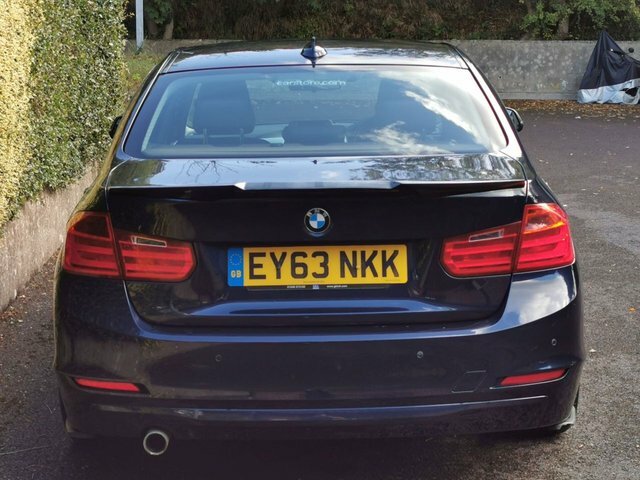 BMW 3 Series 320D Ed Efficientdynamics Saloon Blue #3