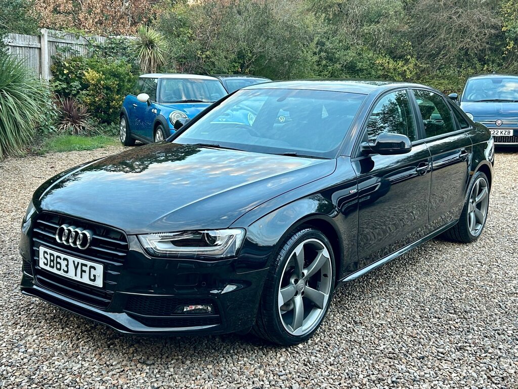 Audi A4 2.0 Tdi Black Edition Saloon Eur Black #4