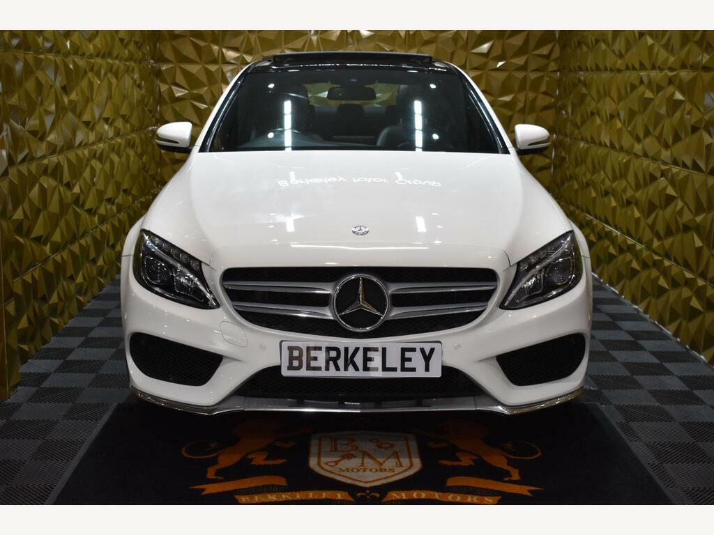 Mercedes-Benz C Class 2.1 C300dh Amg Line Premium G-tronic Euro 6 S White #2