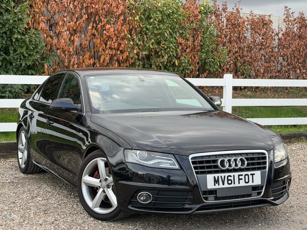 Audi A4 S Line Black