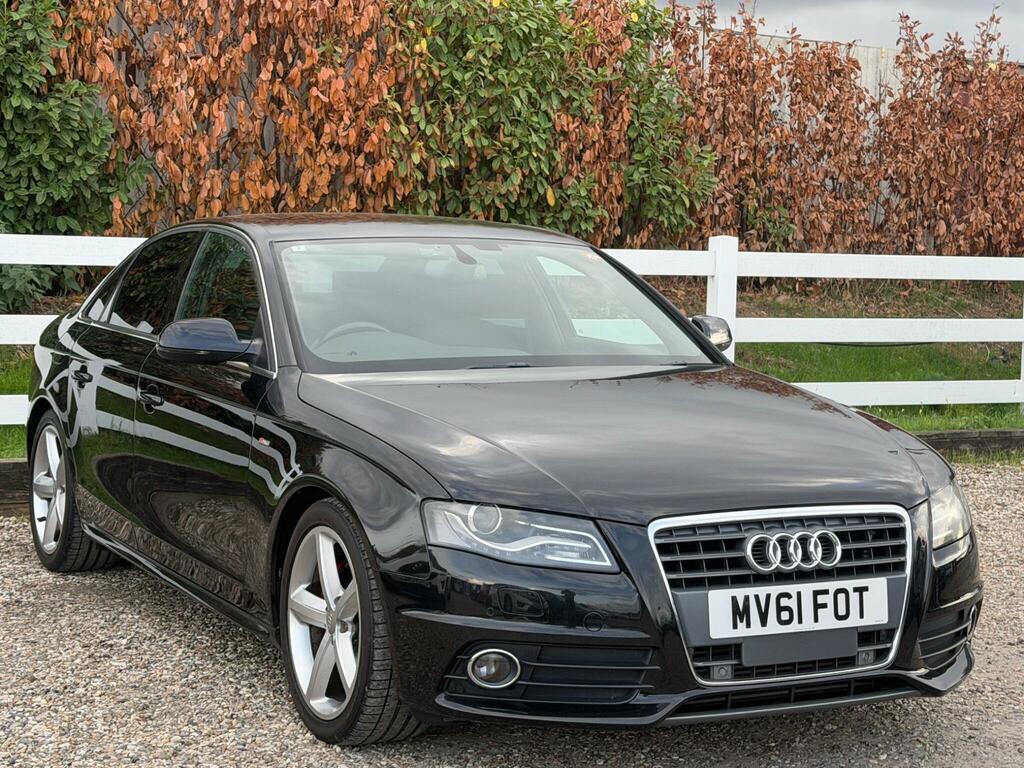 Audi A4 S Line Black #4