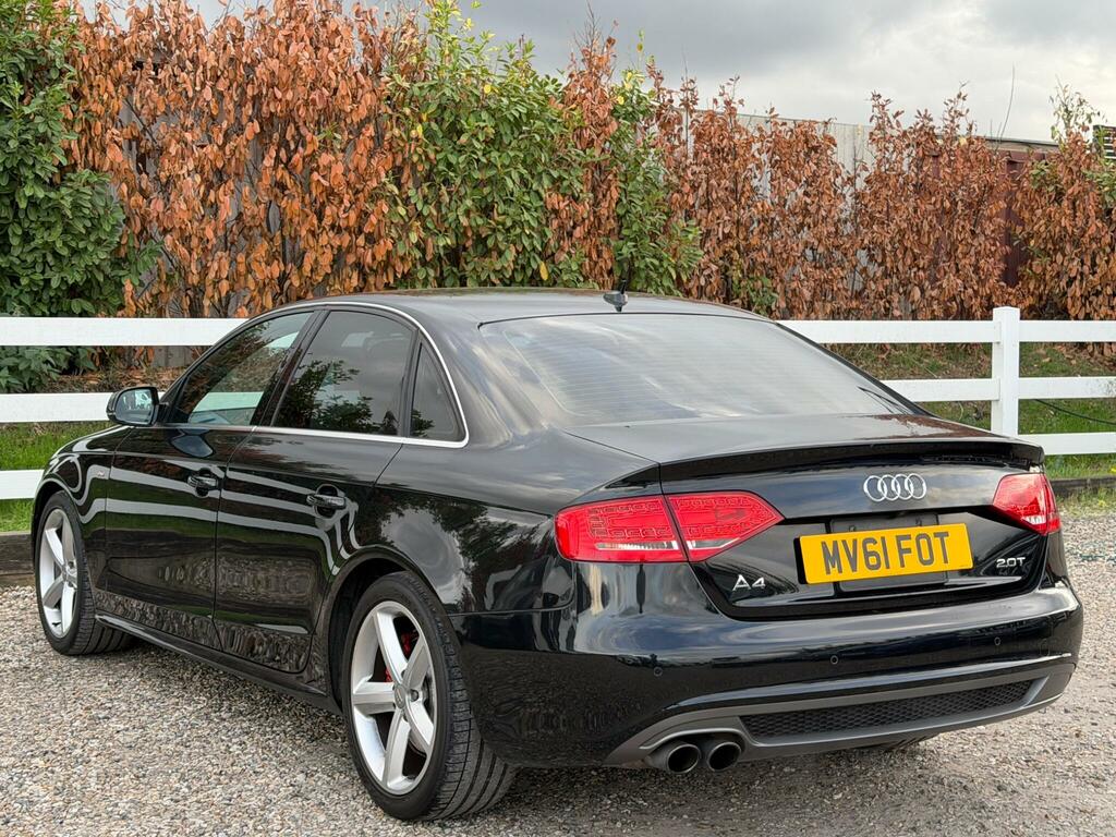 Audi A4 S Line Black #3