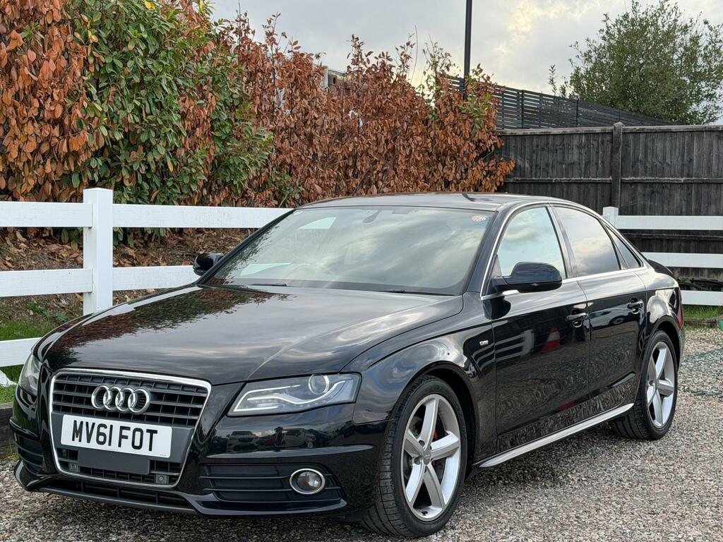 Audi A4 S Line Black #6