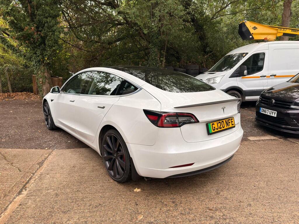 Tesla Model 3 Performance Awd GJ20NFE White #3