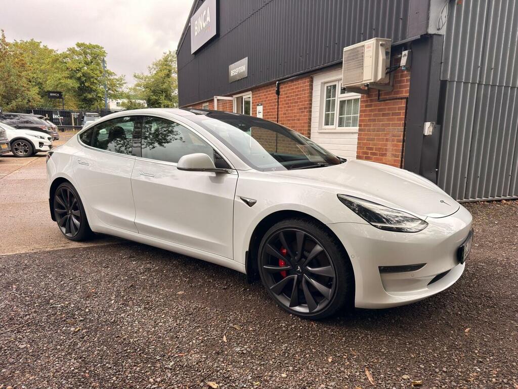 Tesla Model 3 Performance Awd White
