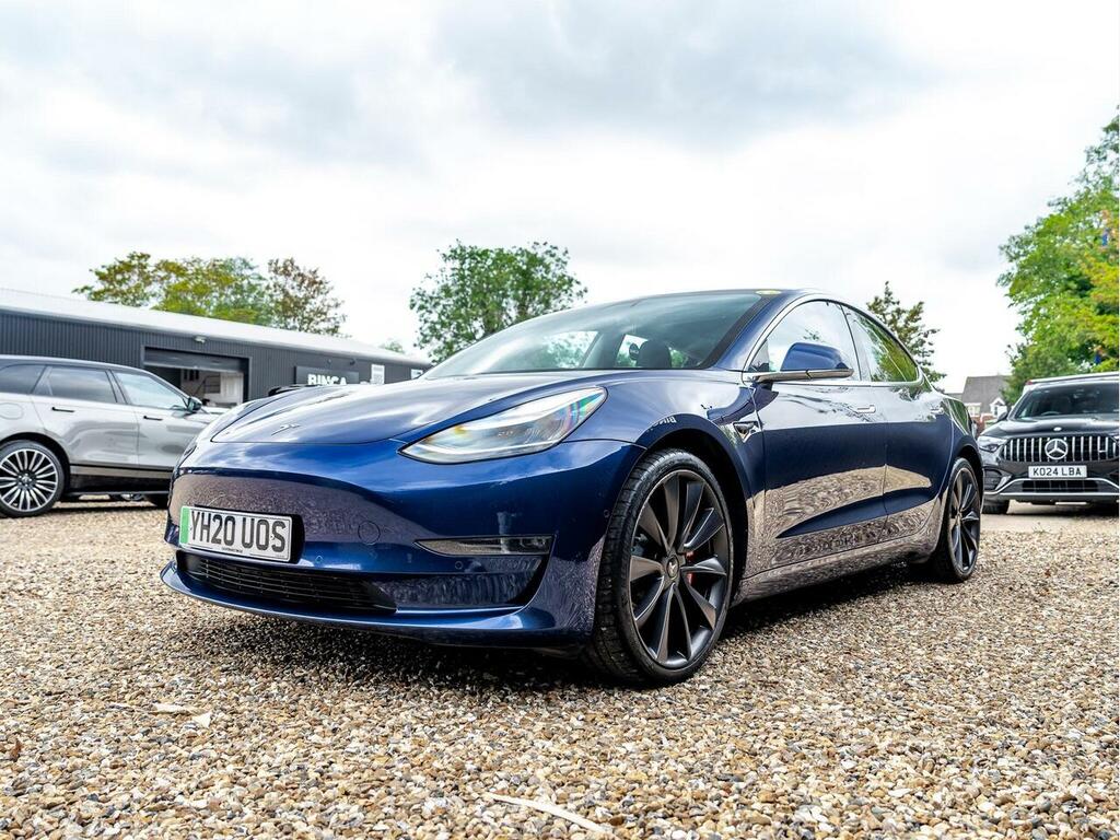 Tesla Model 3 Performance Awd YH20UOS Blue #3