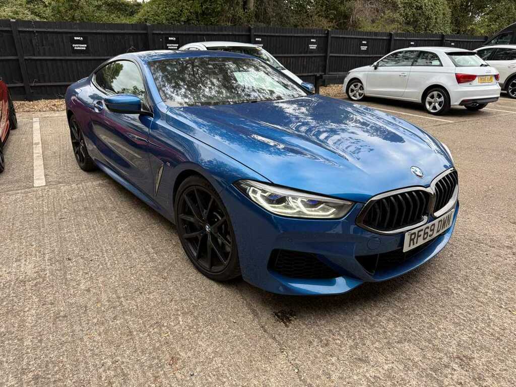 BMW 8 Series Auto Blue