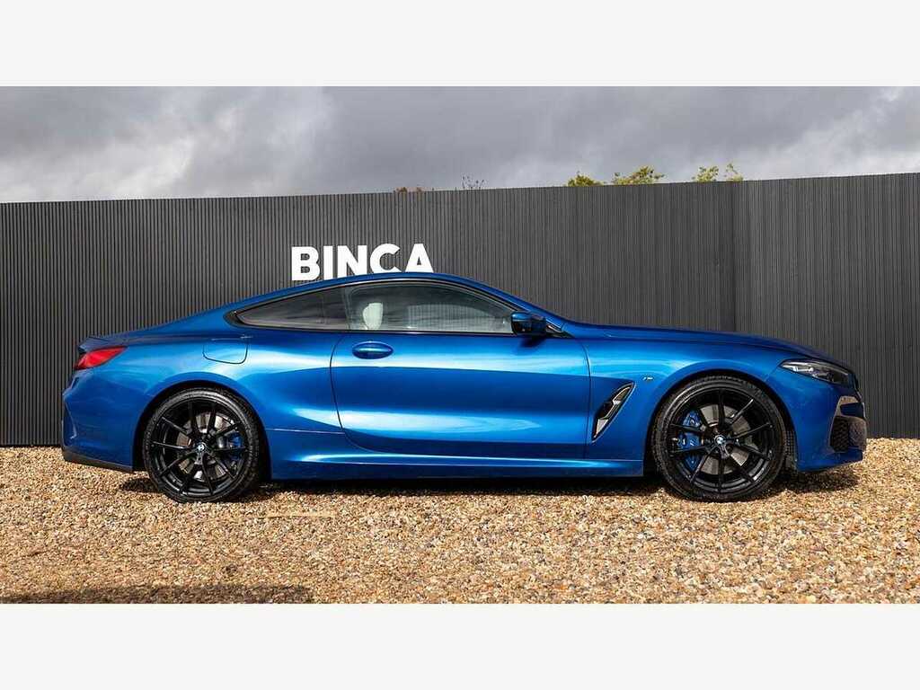 BMW 8 Series M850i Xdrive Blue #7