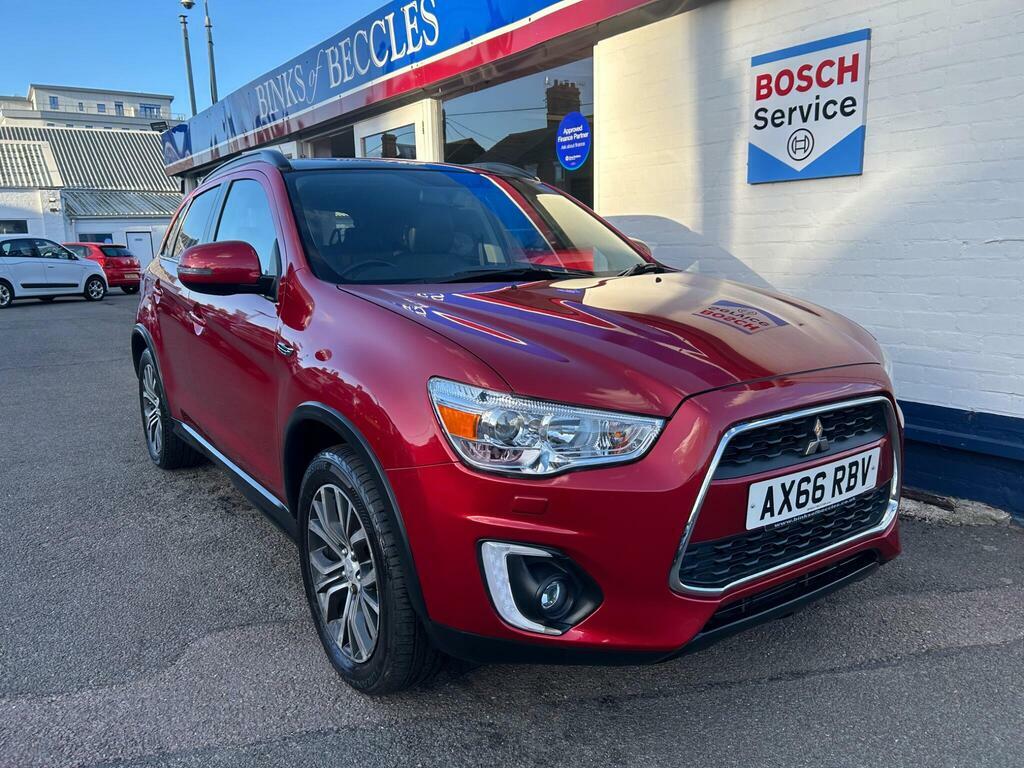 Mitsubishi ASX 2.2 Di-d 5 4Wd Euro 6 AX66RBV Red #6
