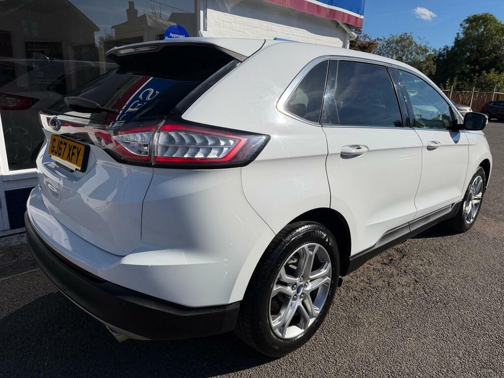 Ford Edge 2.0 Tdci Titanium Awd Euro 6 S S GJ67XFY White #4