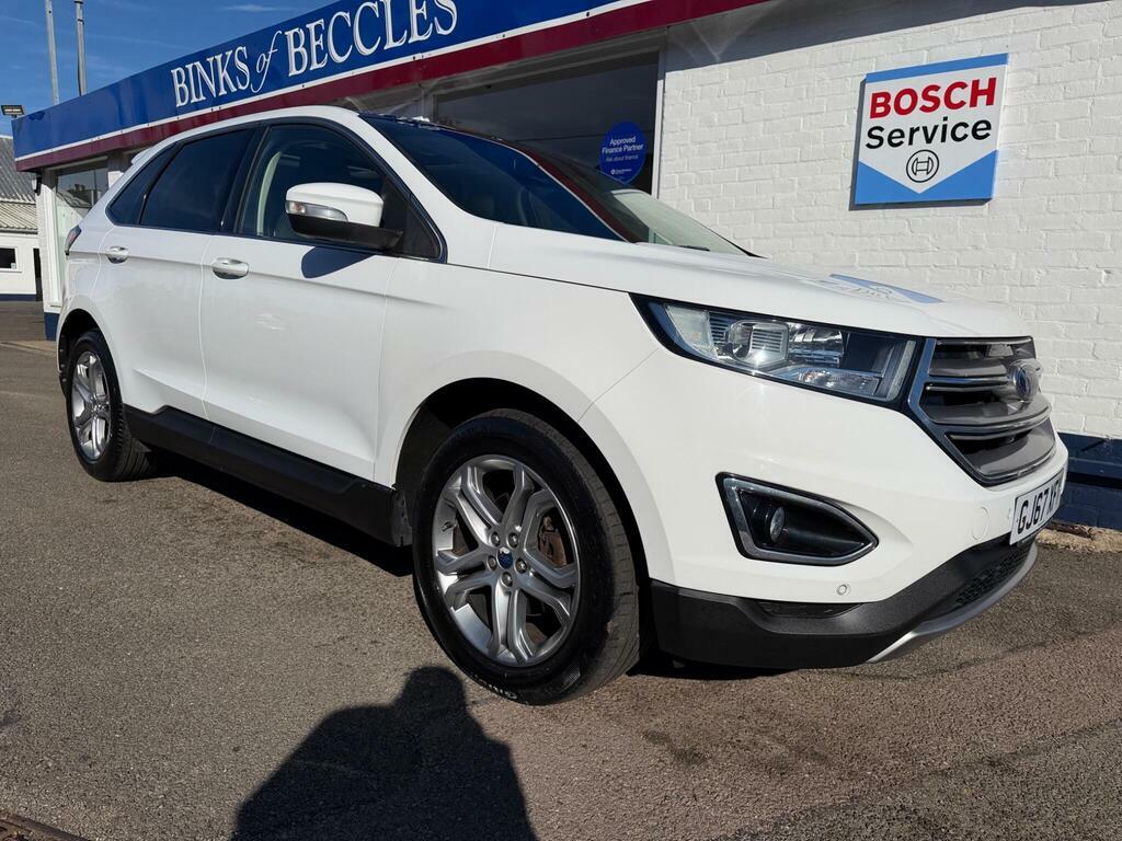 Ford Edge 2.0 Tdci Titanium Awd Euro 6 S S White