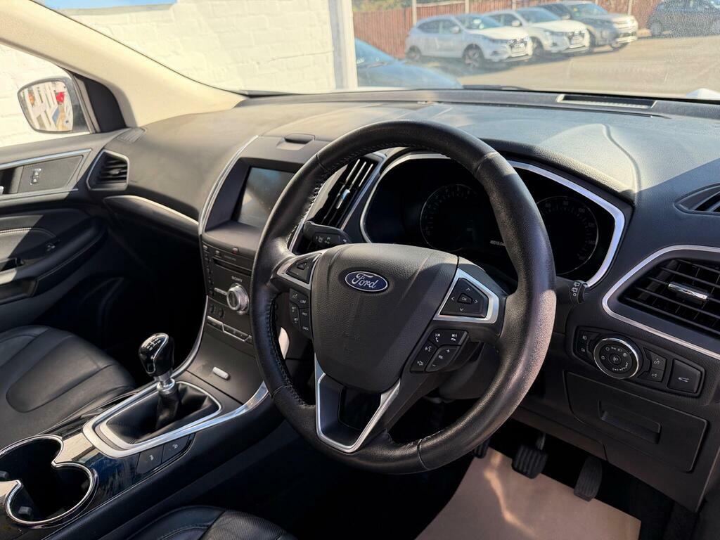 Ford Edge 2.0 Tdci Titanium Awd Euro 6 S S GJ67XFY White #3