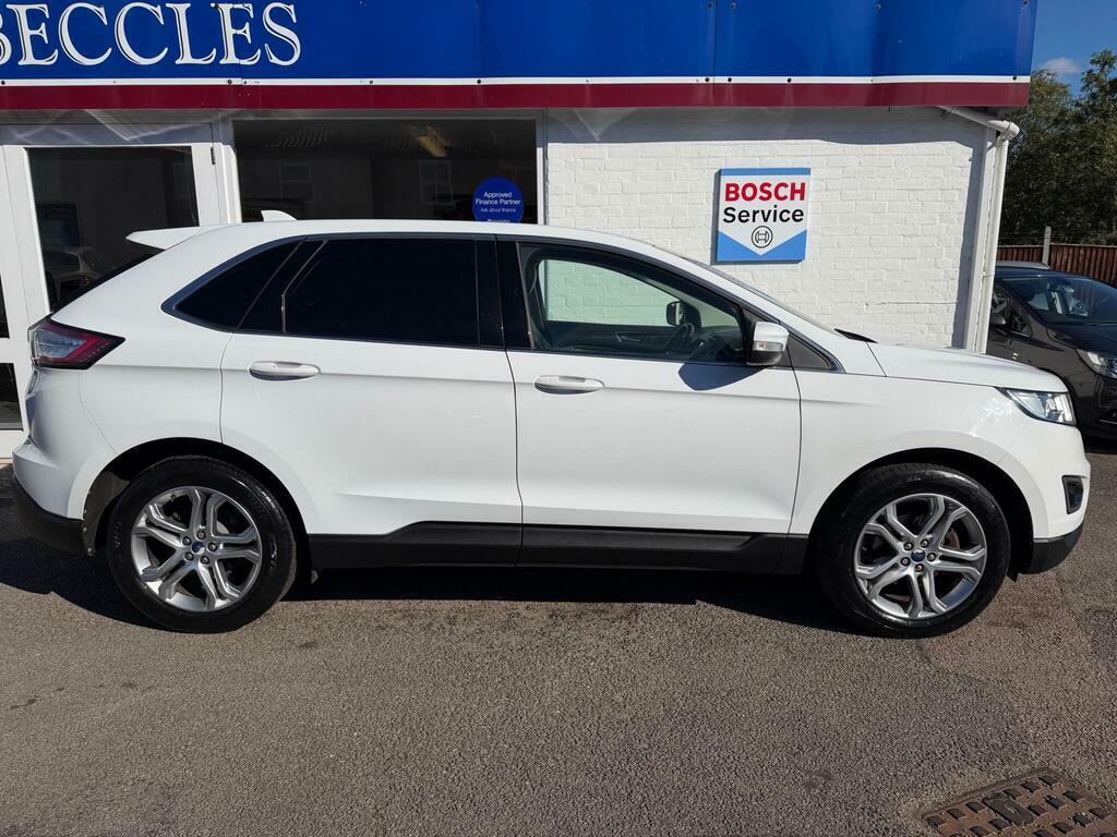 Ford Edge 2.0 Tdci Titanium Awd Euro 6 S S GJ67XFY White #5