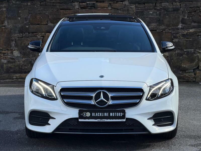 Mercedes-Benz E Class 2.0 E220d Amg Line Premium G-tronic 4Matic Euro White #2
