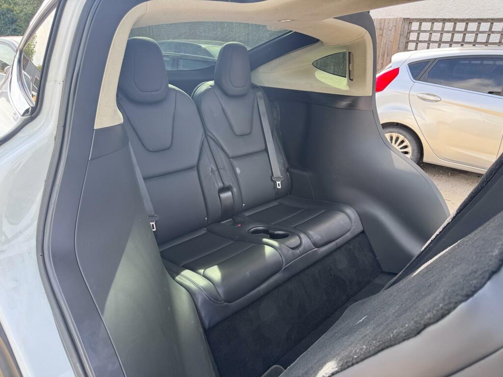 Tesla Model X Suv White #20