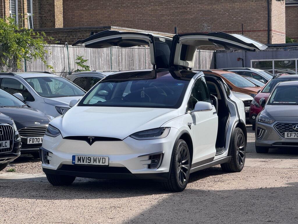Tesla Model X Suv White #2