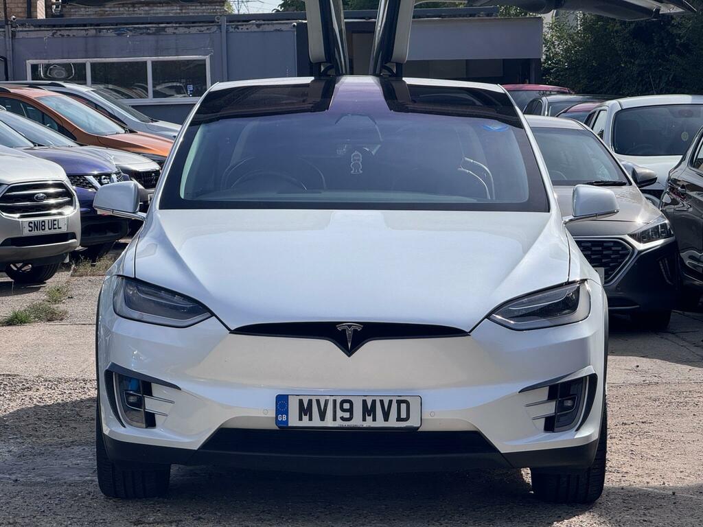 Tesla Model X Suv White #12