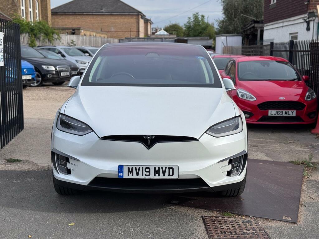 Tesla Model X Suv White #11