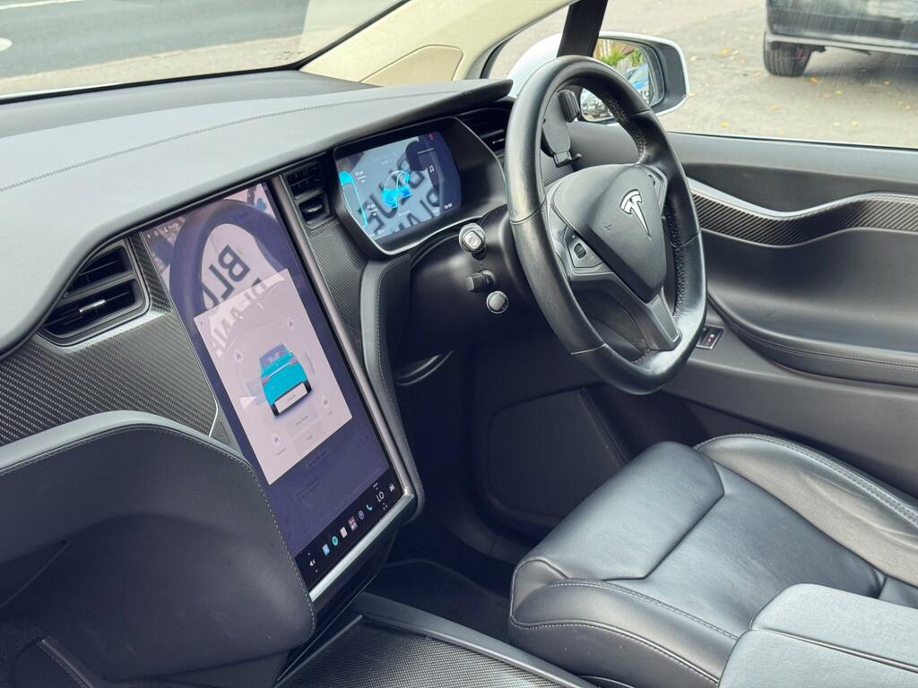 Tesla Model X Suv White #15