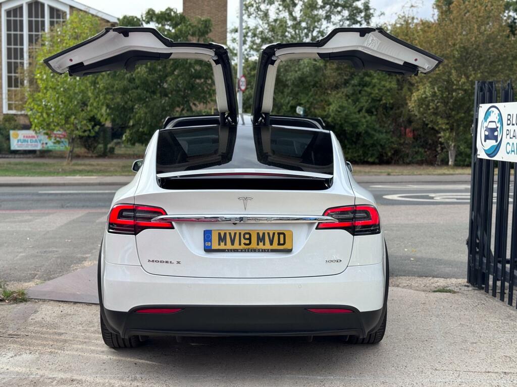 Tesla Model X Suv White #5