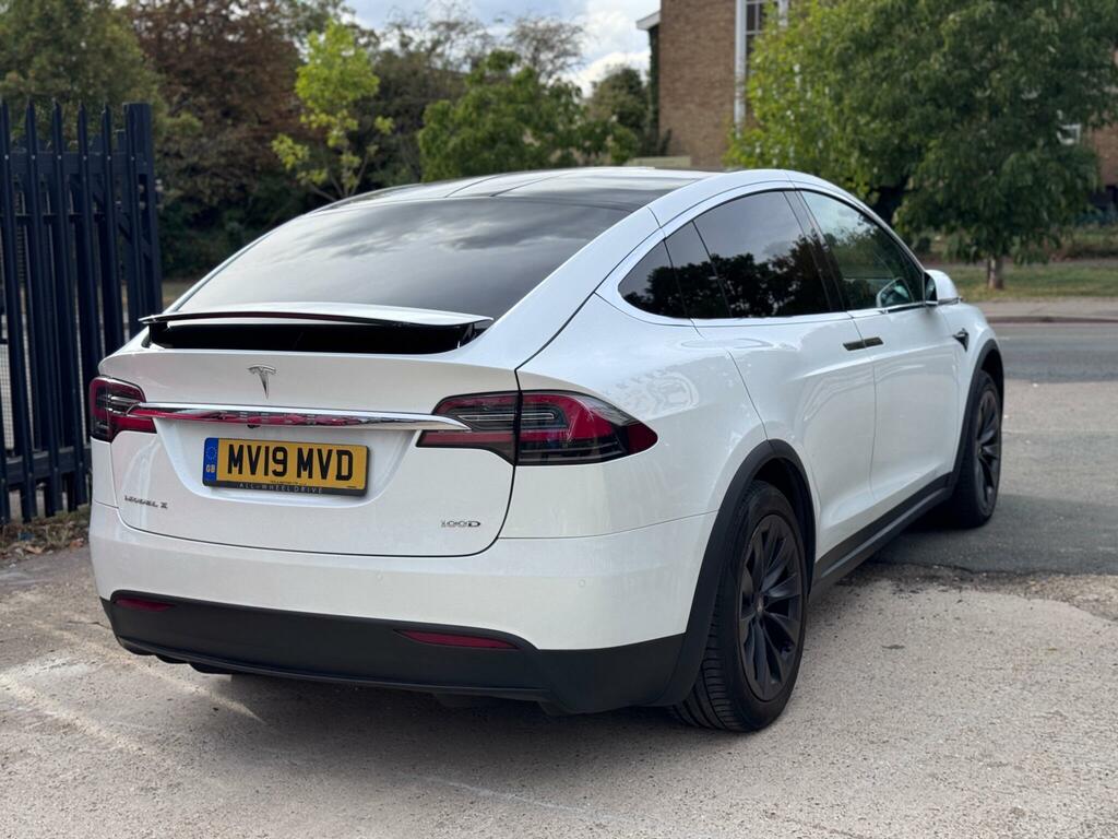 Tesla Model X Suv White #14