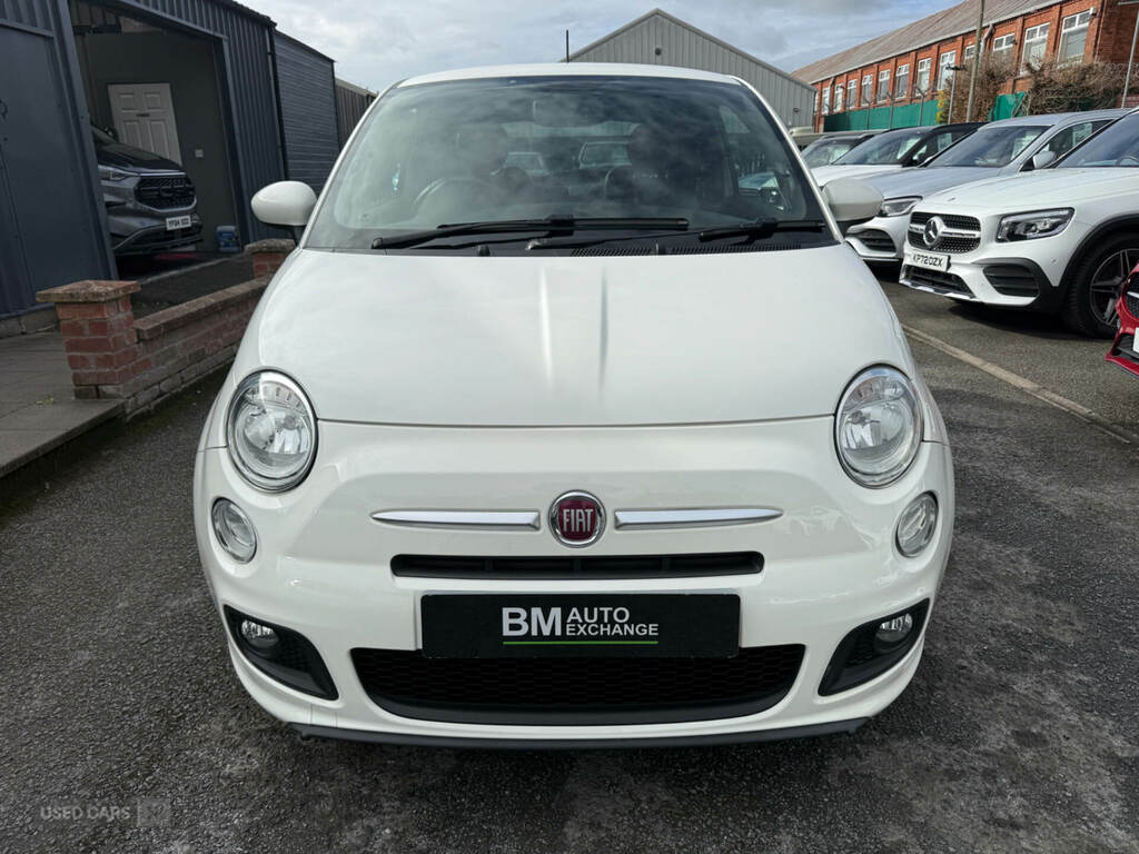 Fiat 500 1.2 S White #2