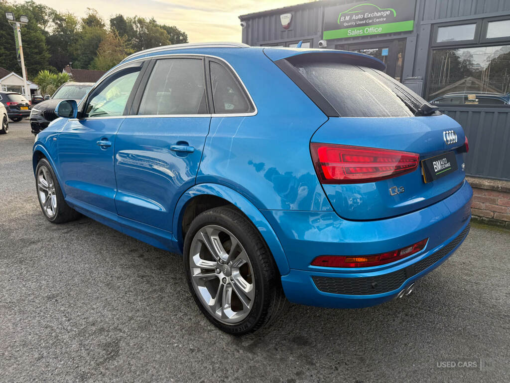 Audi Q3 2.0 Tdi 184 Quattro S Line Plus S Tronic Blue #5