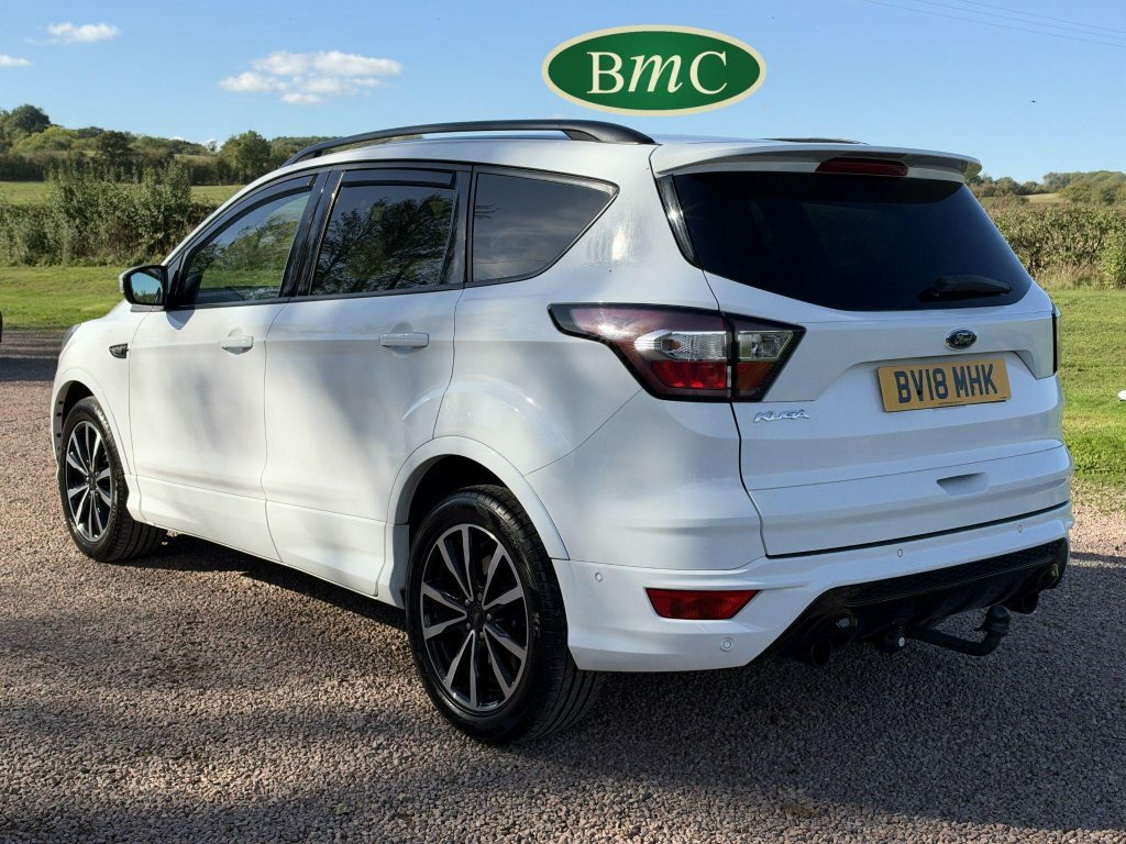 Ford Kuga 1.5 Tdci St-line Powershift Euro 6 S S White #5