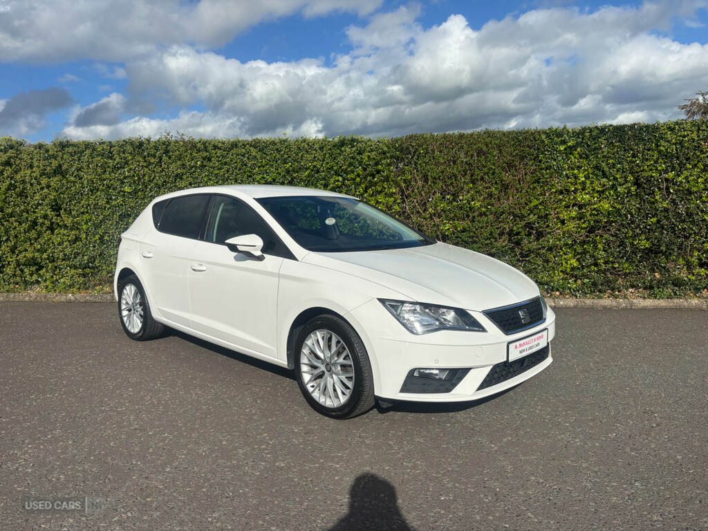 Seat Leon 1.6 Tdi Se Dynamic Ez White