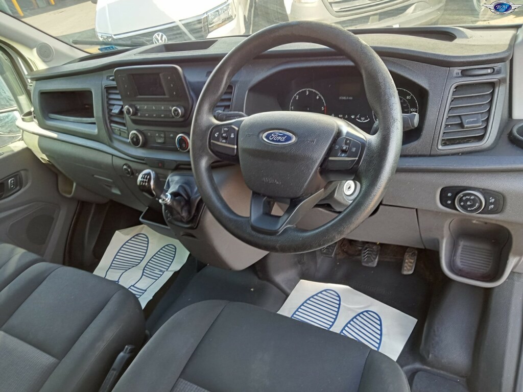 Ford Transit Custom 2.0 Transit Leader Van 350 L4 2.0L Ecoblue 130Ps R White #2