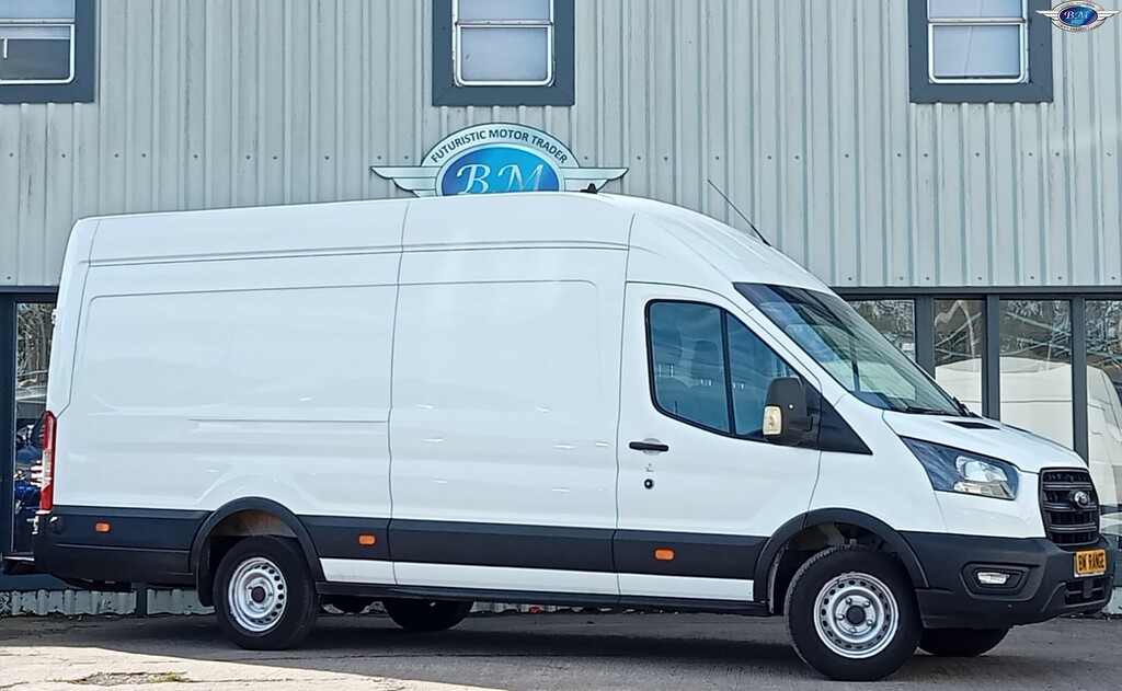 Ford Transit Custom 2.0 Transit Leader Van 350 L4 2.0L Ecoblue 130Ps R White
