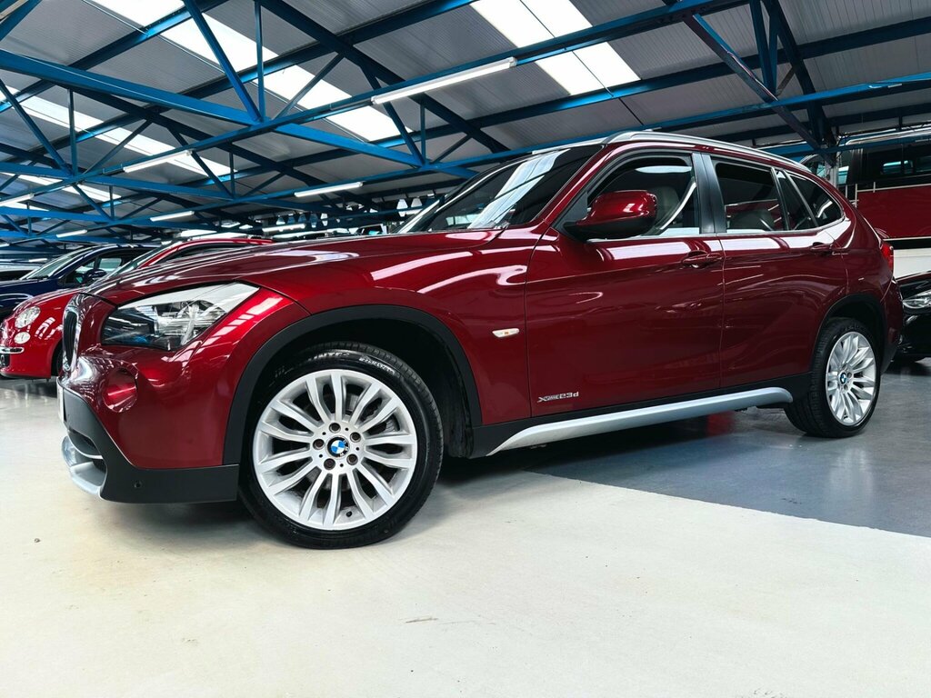 BMW X1 2.0 23D Se Steptronic Xdrive Euro 5 Red #4