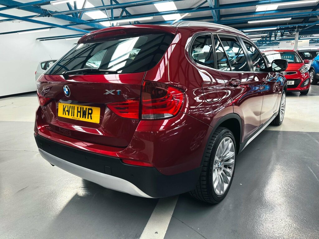BMW X1 2.0 23D Se Steptronic Xdrive Euro 5 Red #5