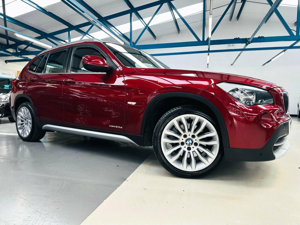 BMW X1 2.0 23D Se Steptronic Xdrive Euro 5 Red #3