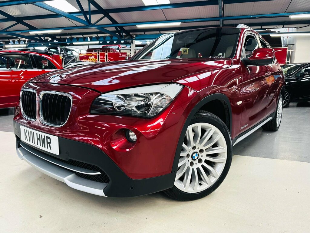 BMW X1 2.0 23D Se Steptronic Xdrive Euro 5 Red #2