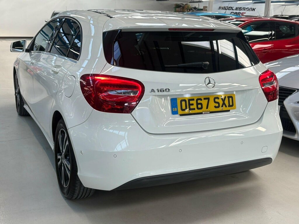 Mercedes-Benz A Class 1.6 A160 Se Executive 7G-dct Euro 6 Ss White #6
