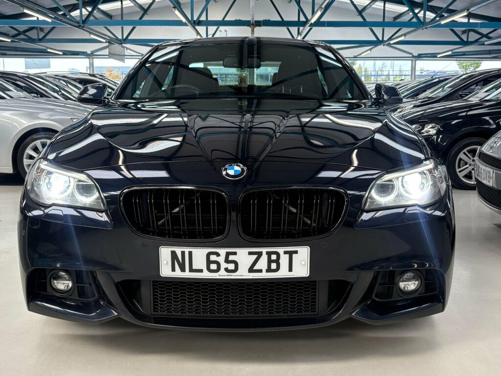 BMW 5 Series 520D Luxury Touring Blue #11