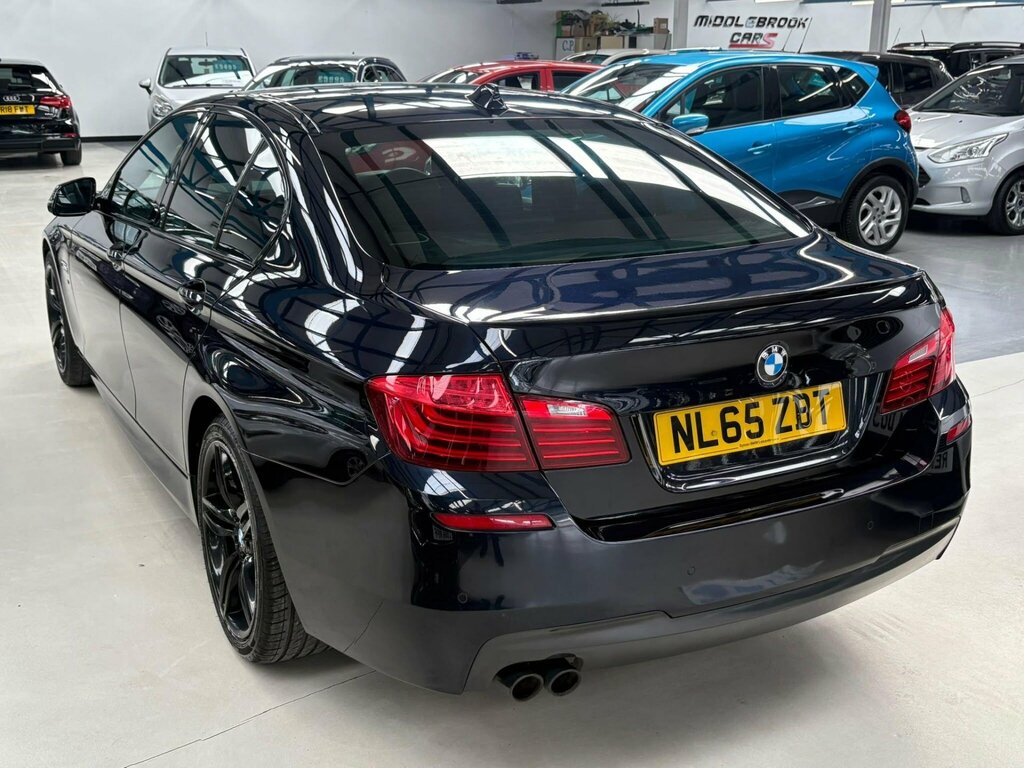 BMW 5 Series 520D Luxury Touring Blue #24