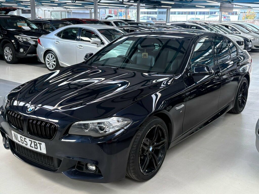 BMW 5 Series 520D Luxury Touring Blue #20