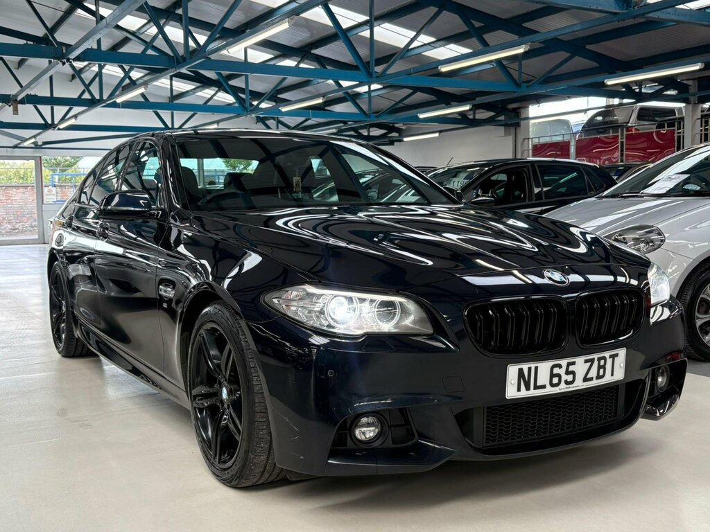 BMW 5 Series 520D Luxury Touring Blue #9