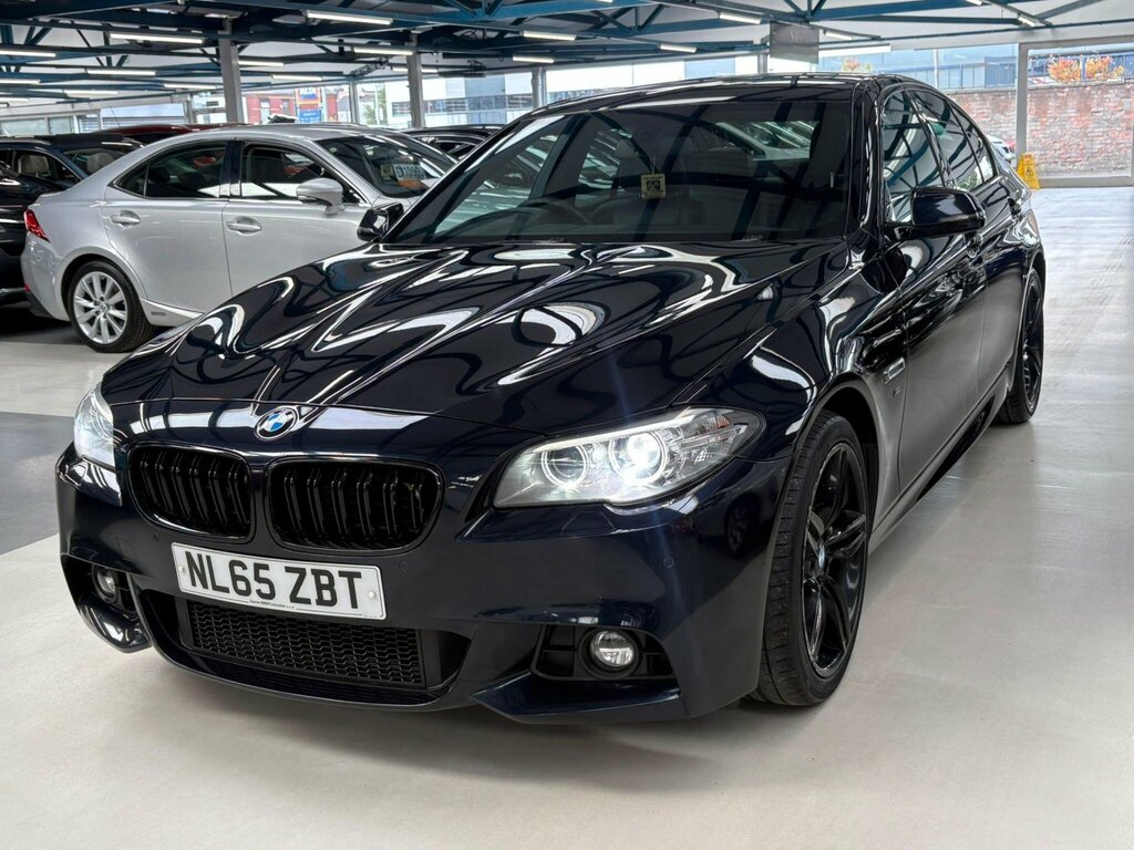 BMW 5 Series 2.0 520D M Sport Euro 6 Ss Black #3
