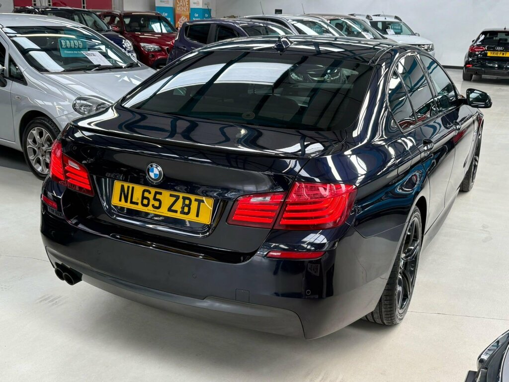 BMW 5 Series 520D Luxury Touring Blue #33